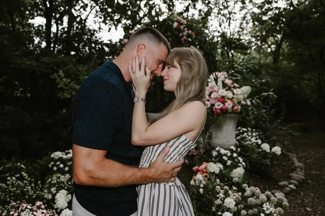 Taylor Swift and Travis Kelce Engagement Photos - Courtesy of Taylor Swift/Travis Kelce on Instagram
